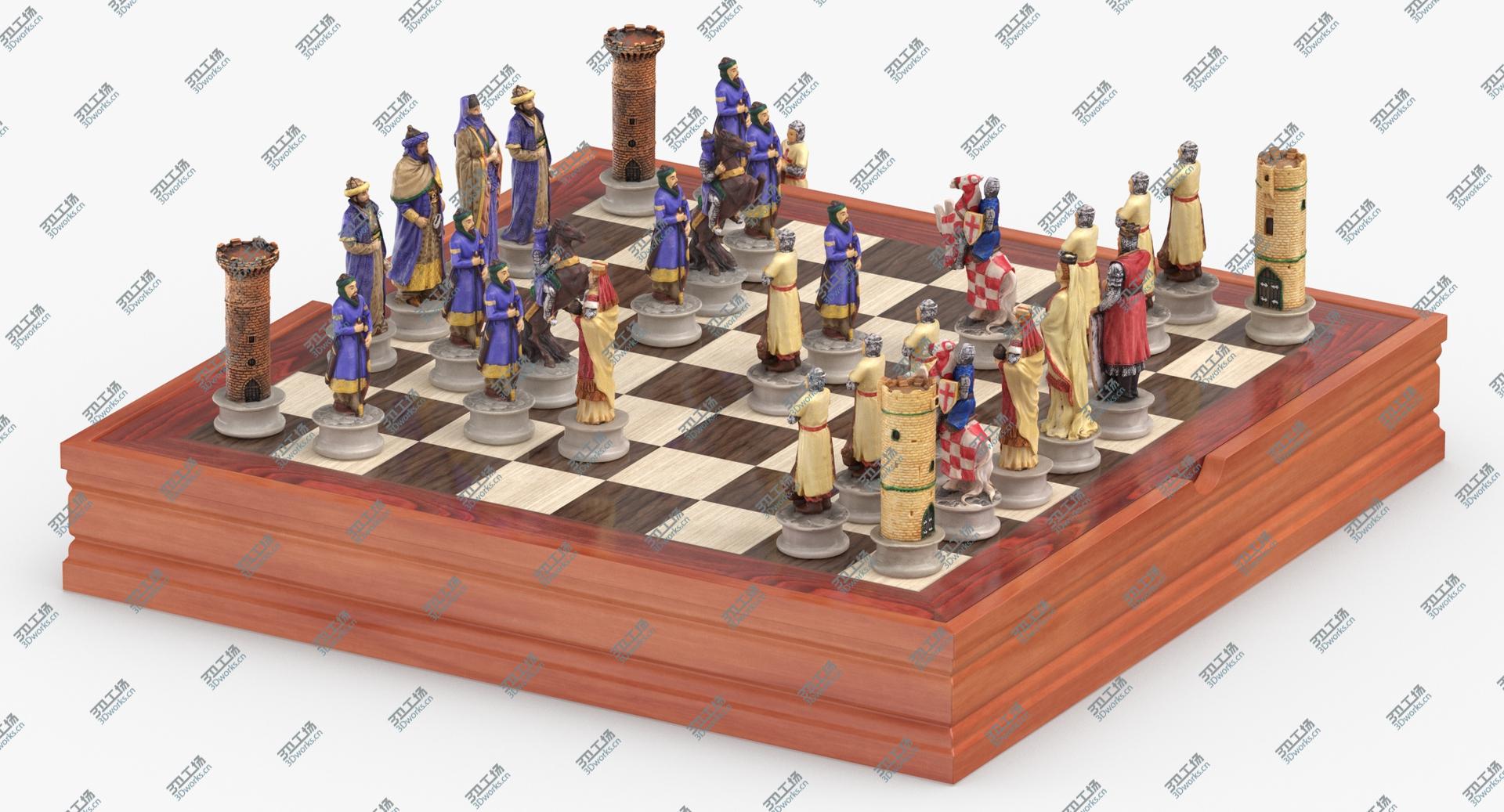 images/goods_img/202104091/3D Chess Board Set 01 Pose 05 model/3.jpg